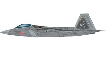 F-22 Raptor Model, USAF, 90th FS - Hobby Master HA2826 - click to enlarge