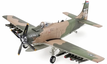 A-1H Skyraider Model, USAF, 1st SOS - Hobby Master HA2922 - click to enlarge