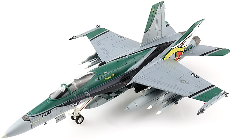 VFA-195 F/A―18C ホーネット ソリッドモデル F/A-18C Hornet Model, USN, VFA-195 - Hobby Master HA3566