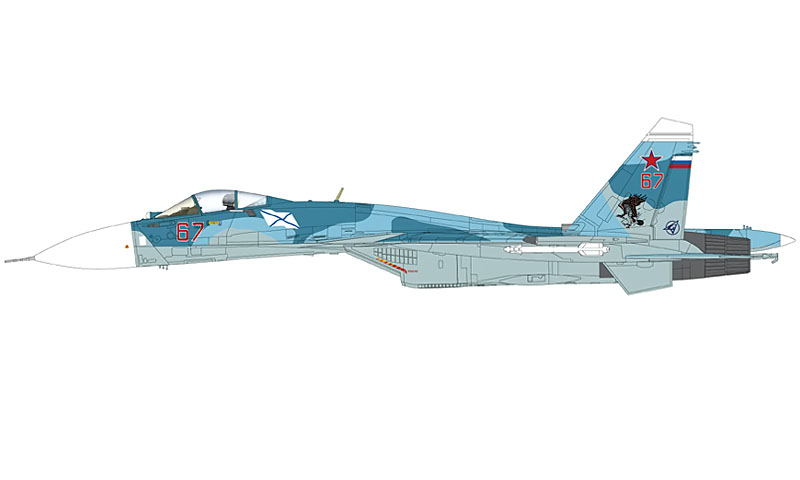未使用】 HOBBY MASTER HA6401 Su-33 フランカーD イタレリ 1/72