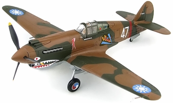 P-40B Warhawk Model, AVG, R T Smith - Hobby Master HA9203 - click to enlarge