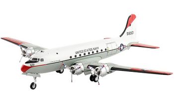 C-54Q Skymaster Model, USN Test Pilot School - Hobby Master HL2025 - click to enlarge