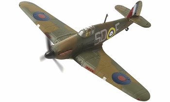 Hurricane Mk.I Model, RAF, James Lacey - Corgi AA27603 - click to enlarge