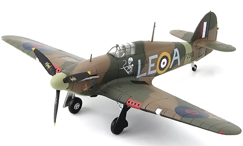 Hurricane Mk.I Model, RAF, “Willie” McKnight - Hobby Master HA8602