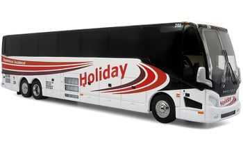 Prevost H3-45 Model, Holiday Tours - Iconic Replicas 64-0616 - click to enlarge
