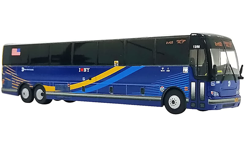 Prevost X3-45 Coach, New York City - Iconic Replicas 87-0224