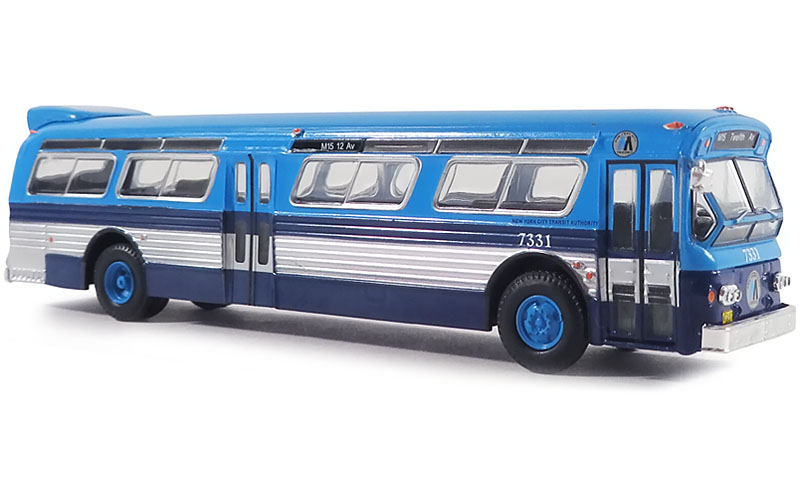 Flxible 53102 Bus Model: New York City - Iconic Replicas 87-0238
