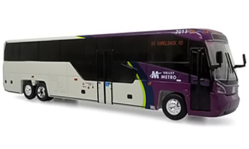 MCI D45 CRT LE Coach Phoenix Valley Metro Transit System 50 Camelback