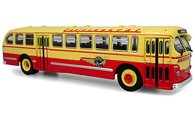 ACF Brill CD-44 Bus Model, Trailways - Iconic Replicas 87-0372