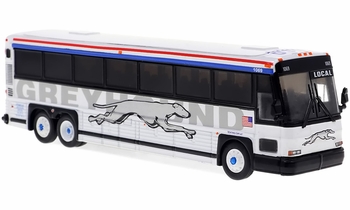 MCI D4000 Coach Model, Greyhound - Iconic Replicas 87-0561 - click to enlarge