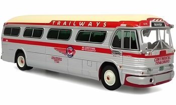 GM PD-4104 Coach Model, Trailways - Iconic Replicas 87-0565 - click to enlarge
