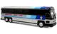 MCI D4000 Coach Model, Brewster Gray Line - Iconic Replicas 87-0622