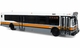 New Flyer D40LF Bus Model, Boston - Iconic Replicas 87-0643