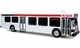 New Flyer D40LF Bus, Philadelphia - Iconic Replicas 87-0644