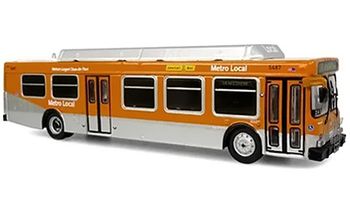 New Flyer C40LF Bus Model, Los Angeles - Iconic Replicas 87-0645 - click to enlarge