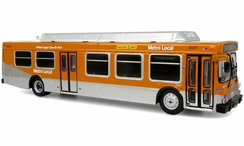 New Flyer C40LF Bus Model, Los Angeles - Iconic Replicas 87-0645 - click to enlarge
