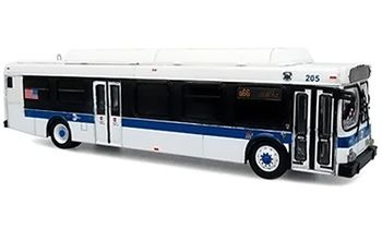New Flyer C40LF Bus Model, New York City - Iconic Replicas 87-0646 - click to enlarge