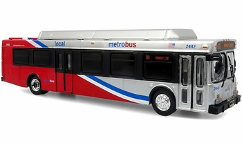 New Flyer C40LF Bus Model, Washington, DC - Iconic Replicas 87-0647 - click to enlarge