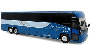 MCI D4520 Coach Model, Greyhound - Iconic Replicas 87-0654 - click to enlarge