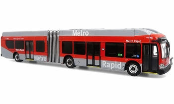 New Flyer Xcelsior XN60 Bus, Los Angeles - Iconic Replicas 87-0655 - click to enlarge