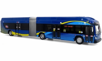 New Flyer Xcelsior XN60 Bus, New York City - Iconic Replicas 87-0658 - click to enlarge