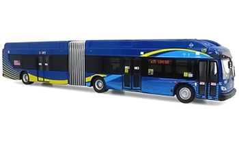 New Flyer Xcelsior XN60 Bus, New York City - Iconic Replicas 87-0658 - click to enlarge