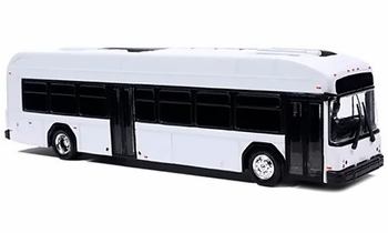 Gillig BEB Bus Model, Blank White - Iconic Replicas 87-0675 - click to enlarge