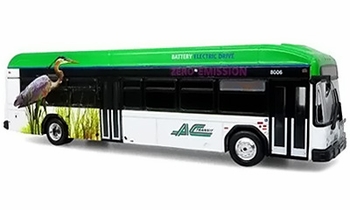 Gillig BEB Bus Model, AC Transit - Iconic Replicas 87-0678 - click to enlarge