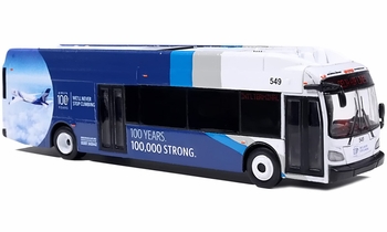 New Flyer Xcelsior Bus, Delta Airlines - Iconic Replicas 87-0679 - click to enlarge