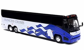 MCI J4500 Coach Model, Princess Cruise - Iconic Replicas 87-0696 - click to enlarge