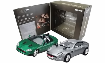 James Bond, Pierce Brosnan Era: Vanquish & Jaguar Set Corgi CC93986 - click to enlarge