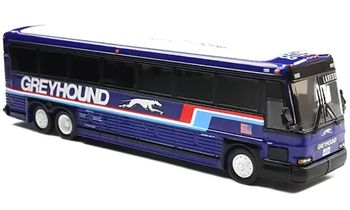 MCI D4000 Coach Model, Greyhound - Iconic Replicas 87-0620 - click to enlarge