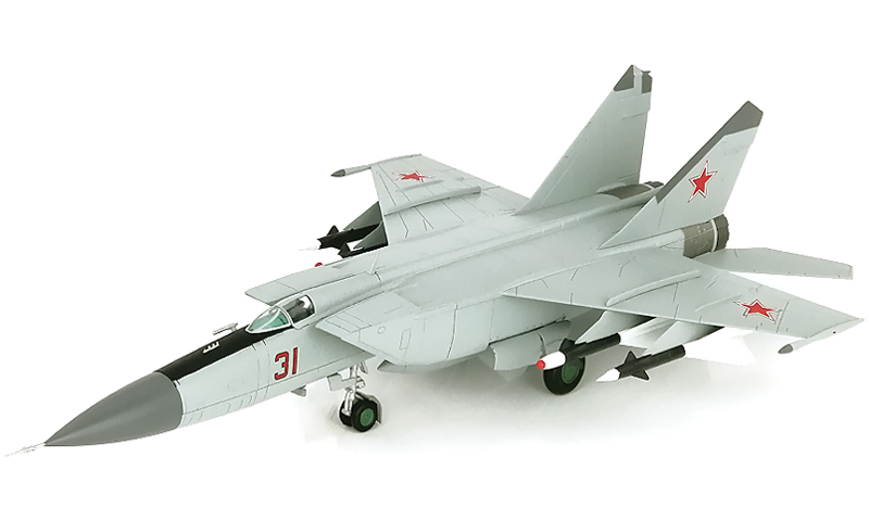 MiG-25P Foxbat Model, Soviet ADF, Lt. V. Belenko - Hobby Master HA5601