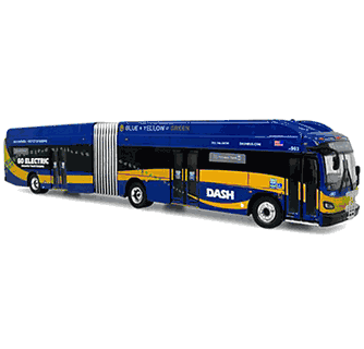 New Flyer Xcelsior XN60 Bus, Alexandria - Iconic Replicas 87-0530