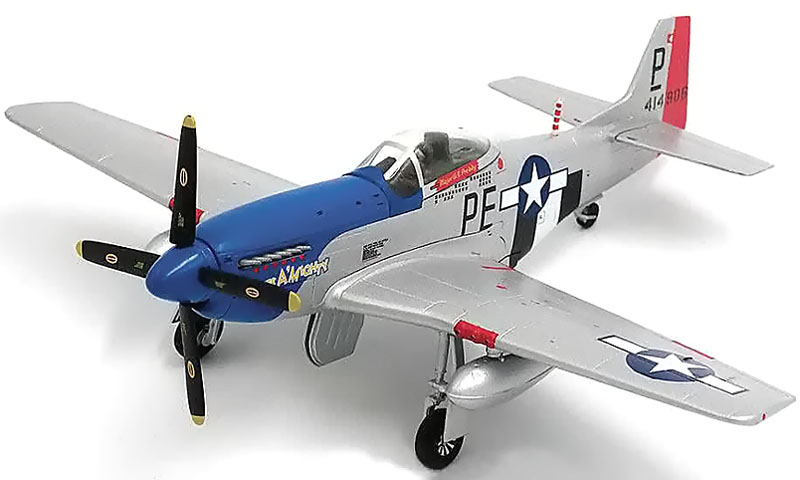 P-51D Mustang Model, USAAF, George Preddy - JC Wings JCW-72-P51-001
