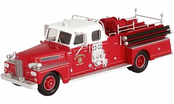 Peter Pirsch Closed Cab Pumper, Sarasota Fire Dept. - Corgi US53607 - click to enlarge