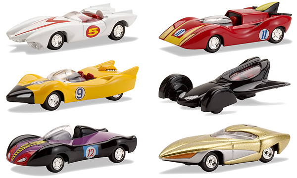 Speed Racer 1:64 Diecast Model Set of 6 - Johnny Lightning (2007)