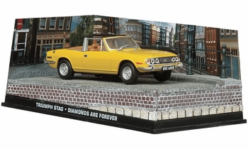 Triumph Stag Model, James Bond: Diamonds Are Forever - Eaglemoss - click to enlarge