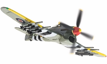 Typhoon Mk.IB Model, RAF, No. 247 Squadron, 124 Wing - Corgi AA36509 - click to enlarge