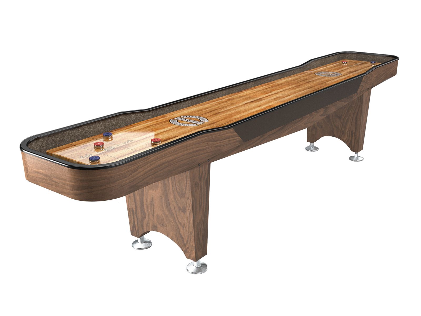 12 Foot Champion Qualifier Shuffleboard Table Champion Shuffleboard