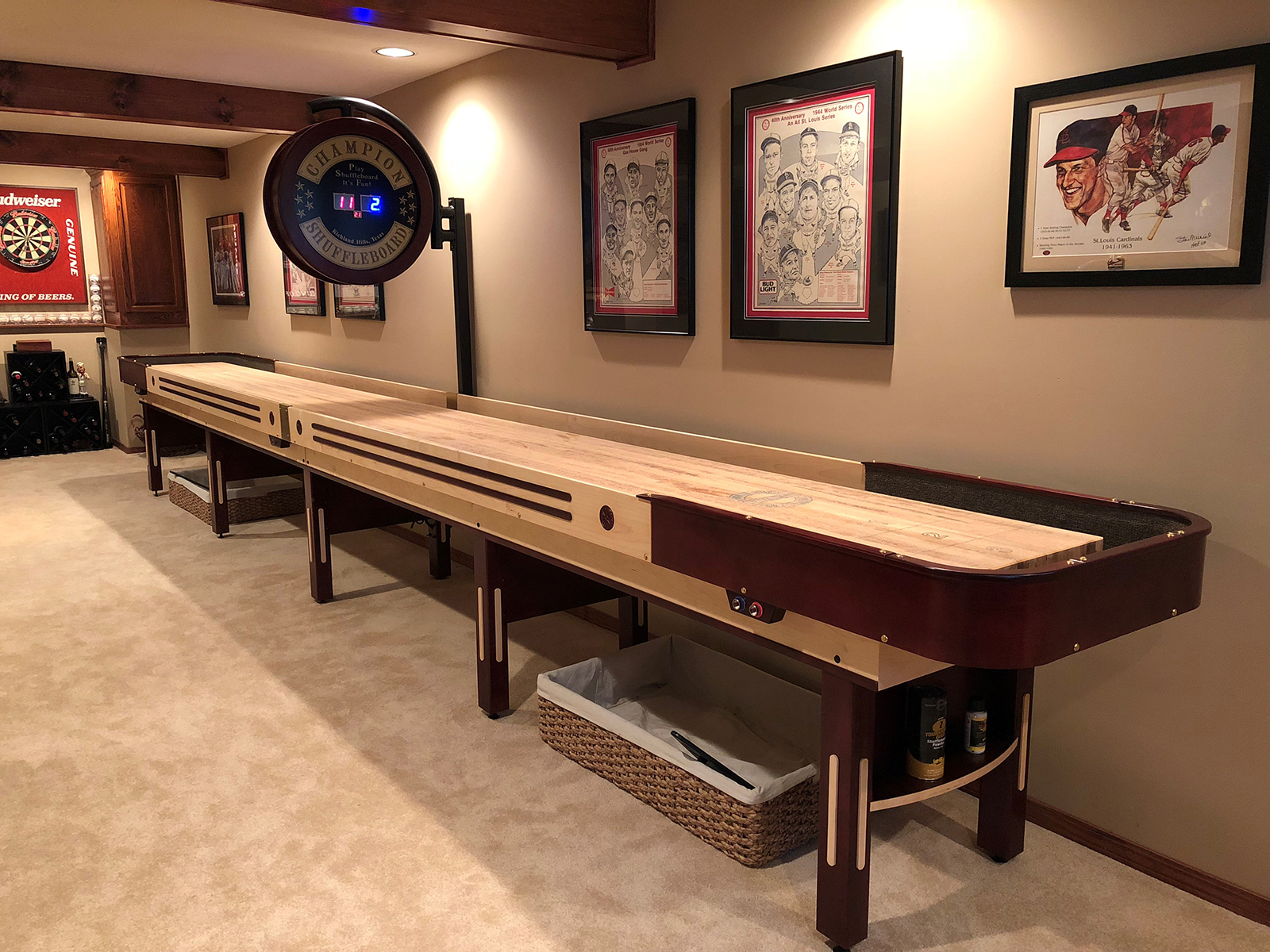 12 Foot Grand Champion Limited Edition Shuffleboard Table Champion