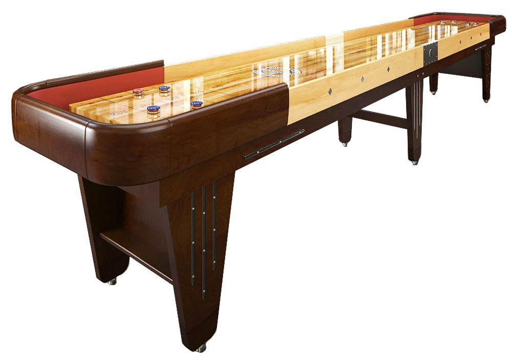 14 Foot Vintage Charleston Shuffleboard Table | Champion Shuffleboard