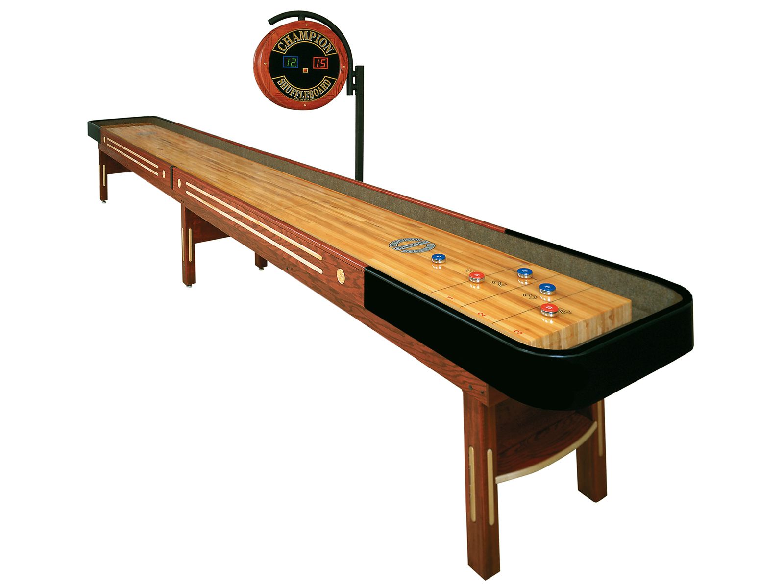 18 Foot Grand Champion Shuffleboard Table | Champion
