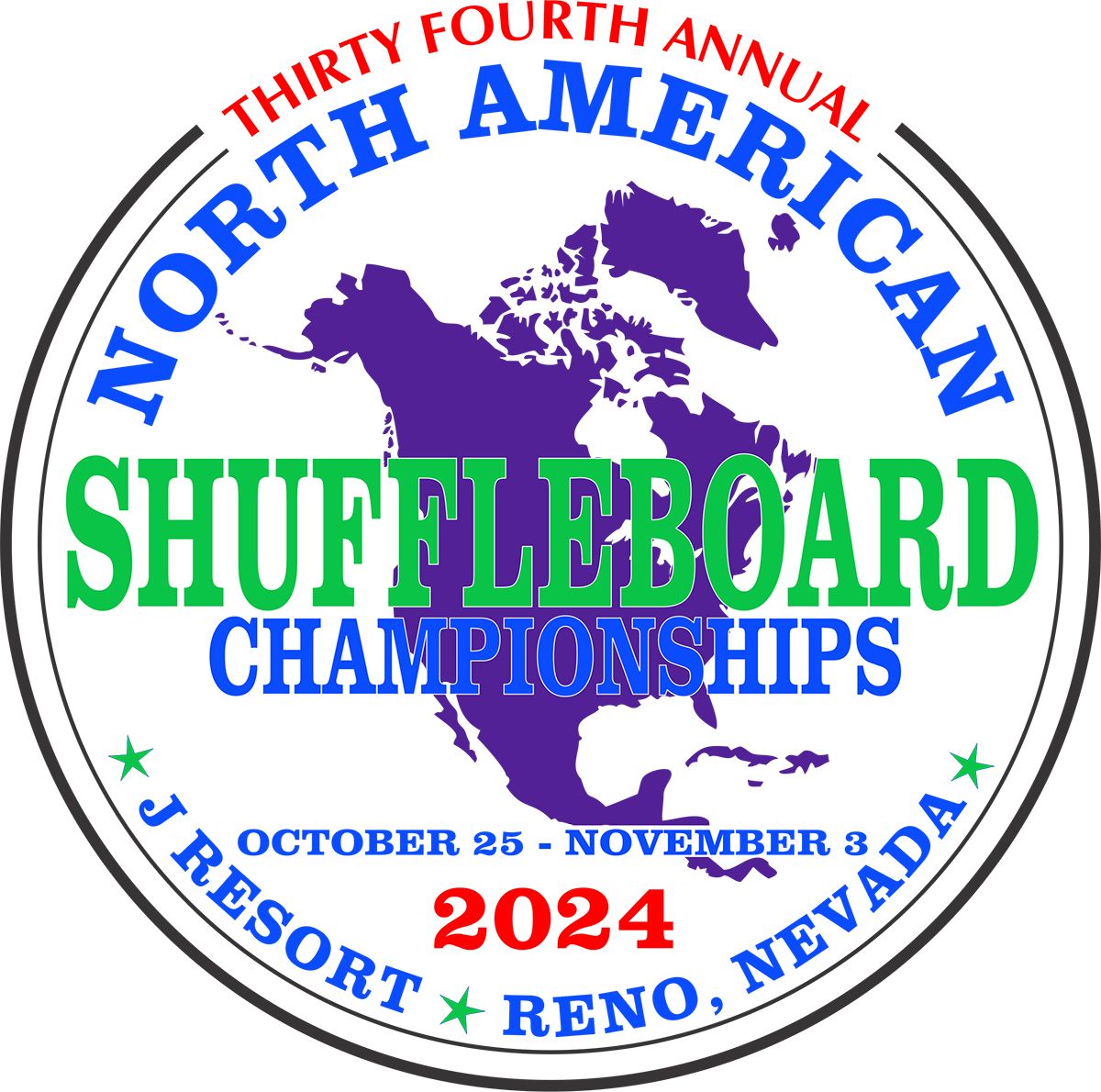 2024 North American Shuffleboard Championships I Registration Fee