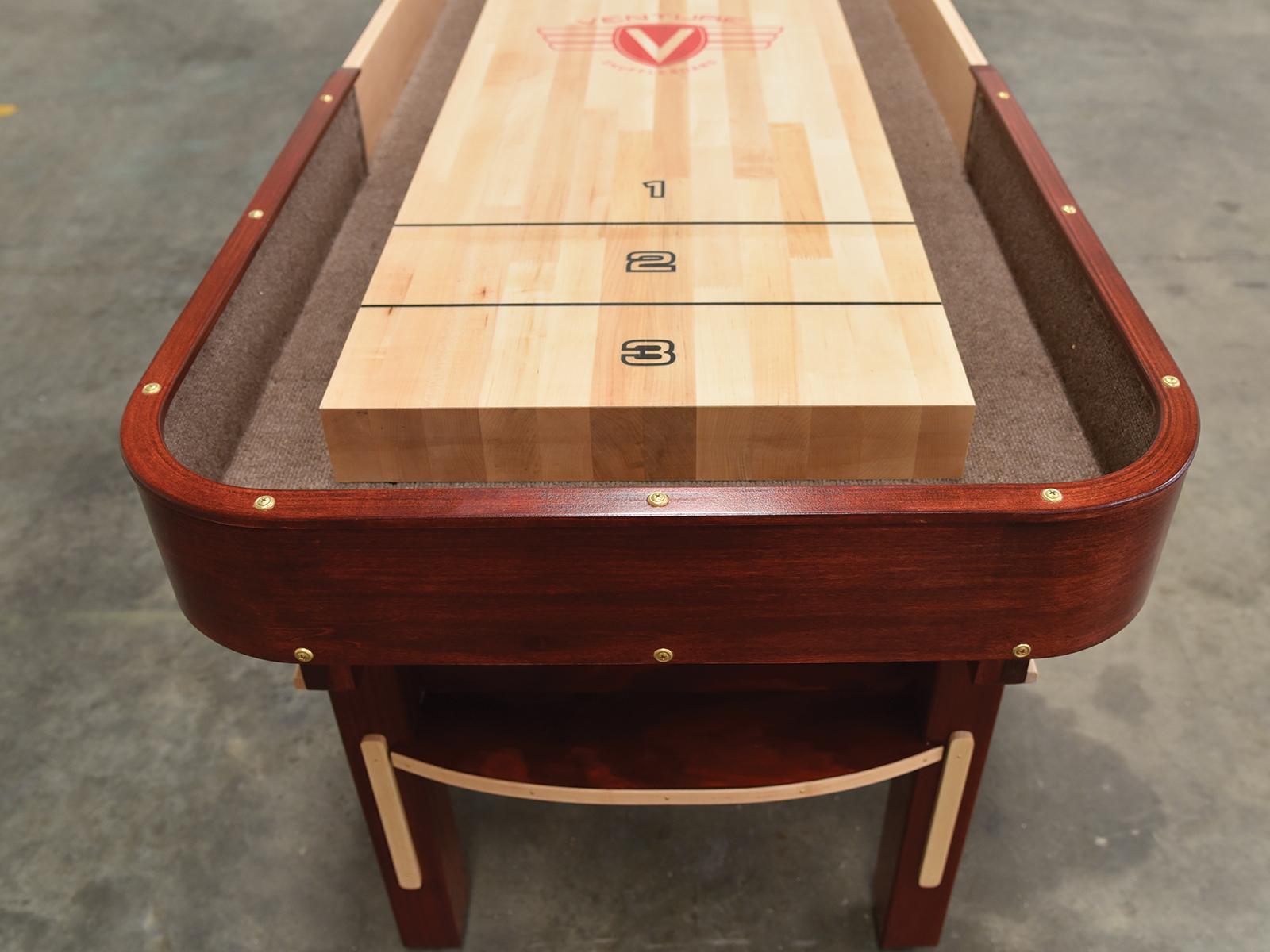22 Foot Venture Grand Deluxe Shuffleboard Table Made in the USA