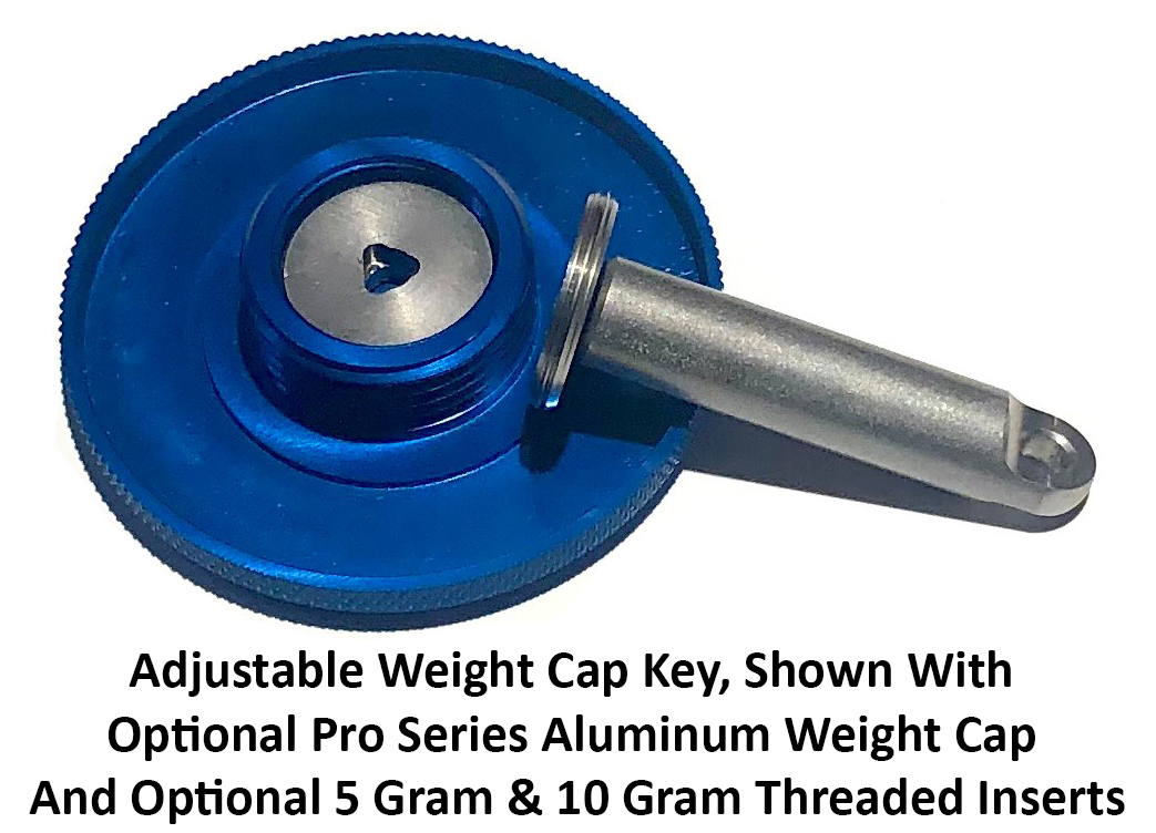 Weight Cap Key For Adjustable Weighted Aluminum Caps Shuffleboard