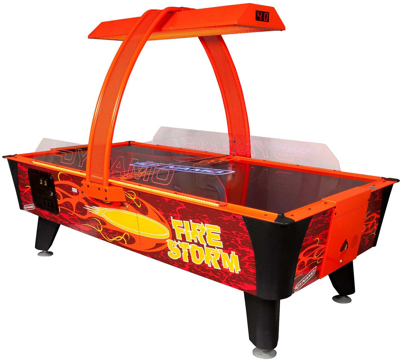 Dynamo Fire Storm Air Hockey Table Made in the USA Since 1988 Dynamo