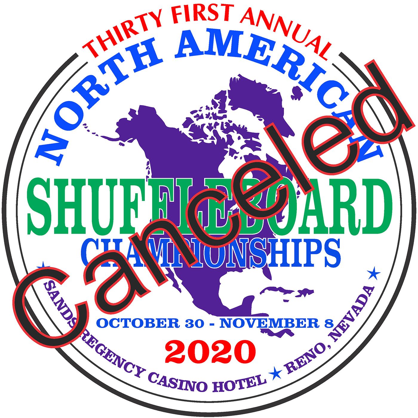 NASC XXXI The 2020 North American Shuffleboard ChampionshipsTable