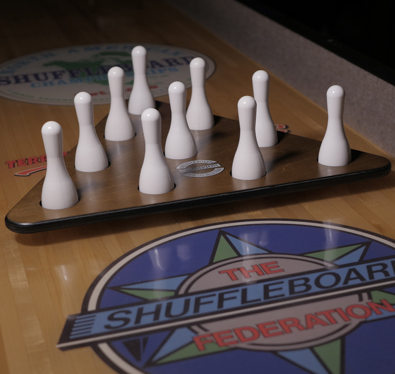 Table Shuffleboard Bowling Game Great Fun For Any Size Group Of