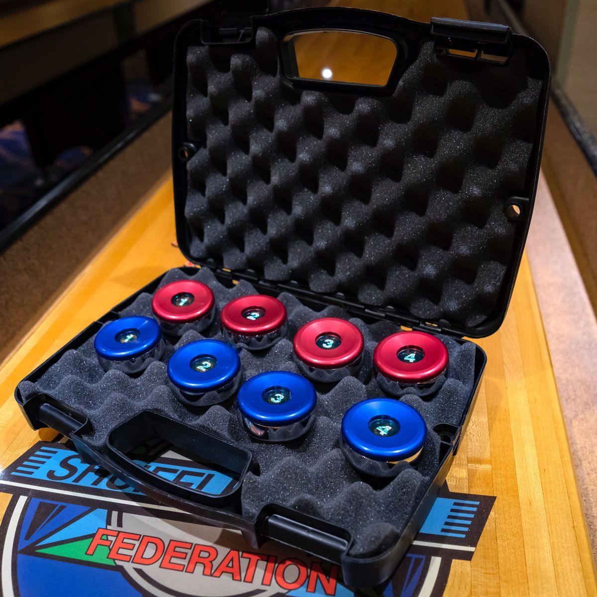 Shuffleboard Table Weight Case Shuffleboard Federation